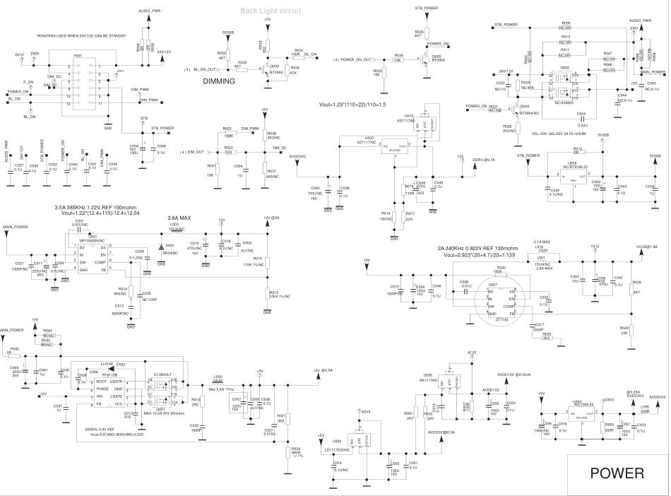 TCL王牌L32F3350E液晶电视(MT01C机芯)电路原理图.pdf_第1页