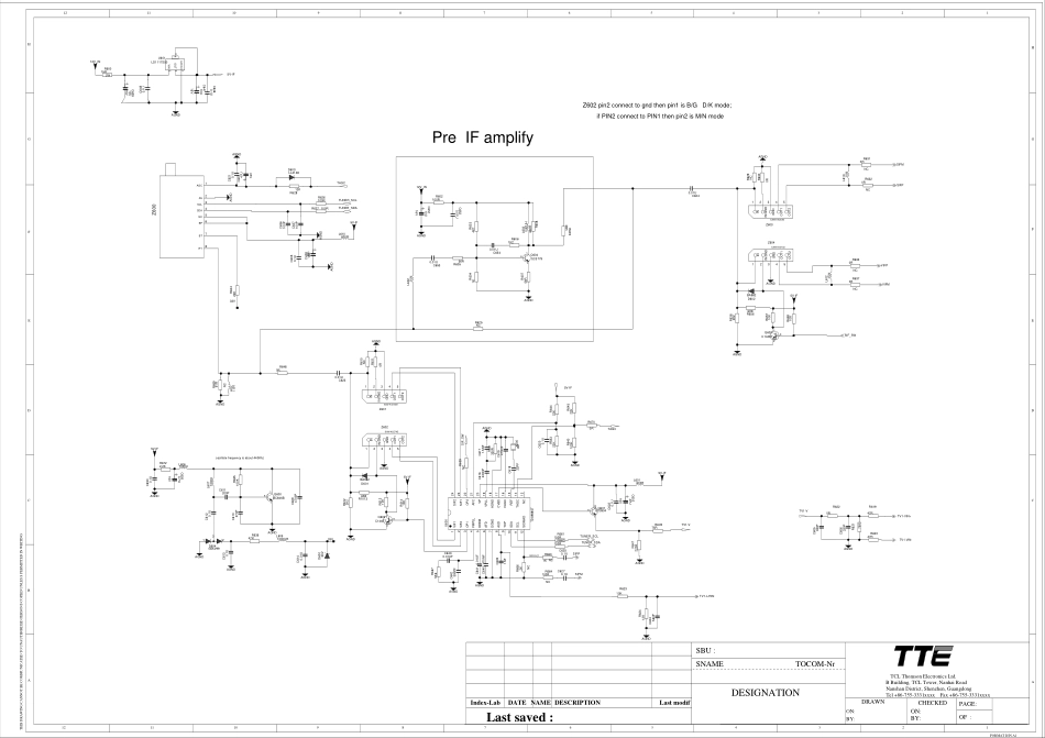 TCL王牌L40X9FRM(MS91C机芯)液晶电视电路原理图.pdf_第3页