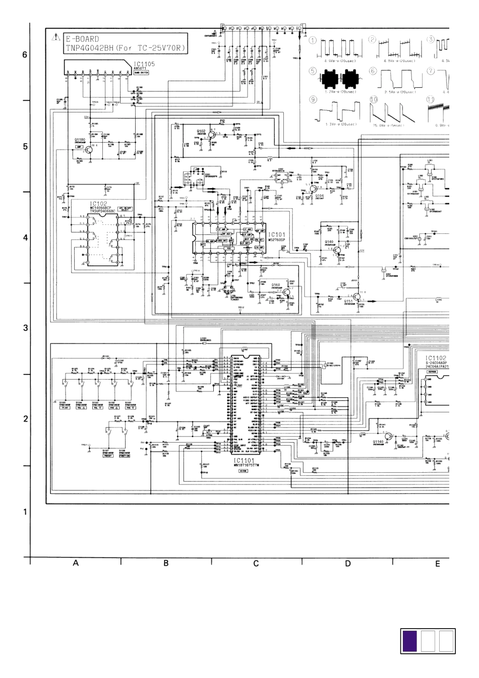 松下TC-25V70T彩电原理图_松下TC-25V70T.pdf_第2页