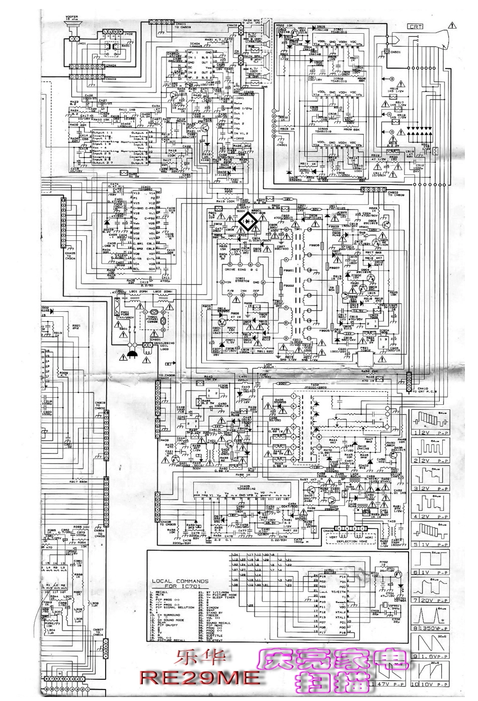 TCL乐华RE29ME彩电原理图_乐华RE29ME.pdf_第1页