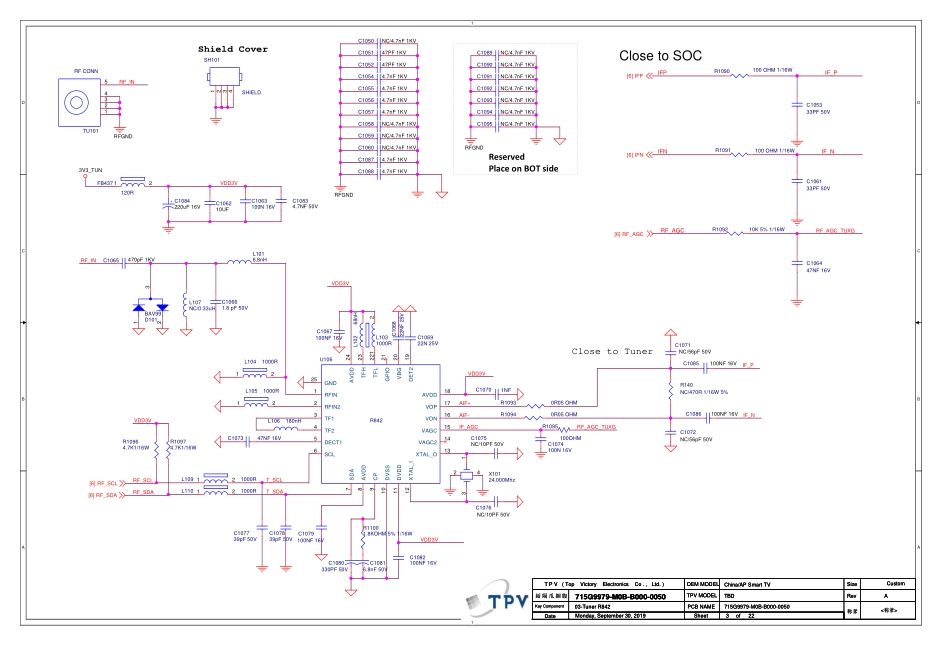 飞利浦715G9979 Hi3751V810主板电路原理图.pdf_第3页