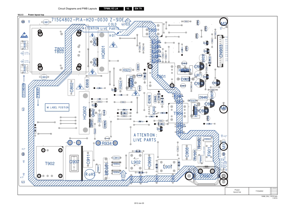 飞利浦715G4802-P01电源板电路原理图.pdf_第3页