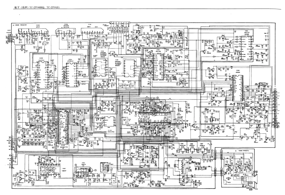 松下TC-25V42G彩电图纸.pdf_第1页