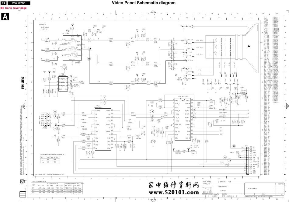 飞利浦107F51显示器电路图.pdf_第1页