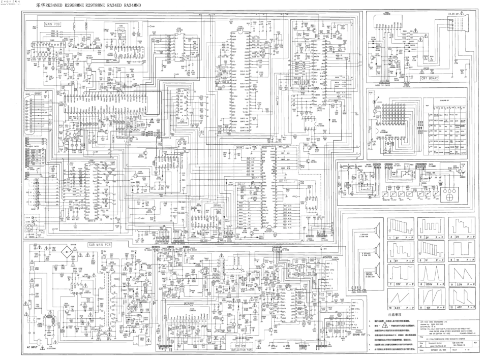 TCL乐华R34T88NED彩电原理图_乐华R34T88NED.pdf_第1页