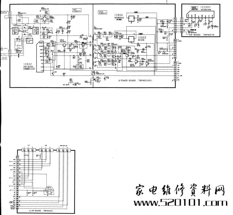 松下TC-25V40彩电原理图_松下TC-25V40.pdf_第3页