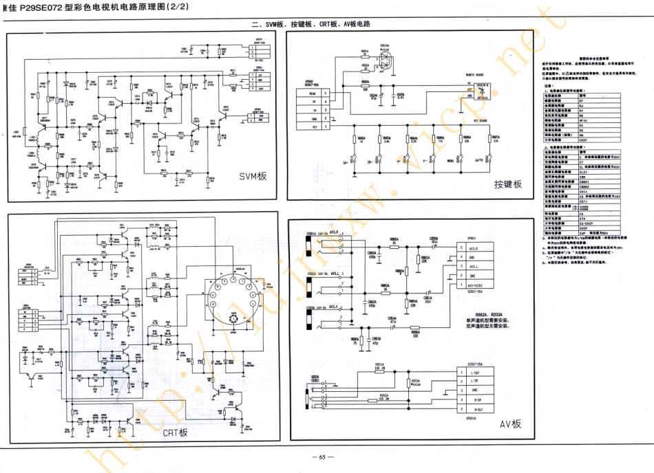 康佳T255E267(TMPA8829+CD1265)图纸_康佳P29SE072 T25SE073 T25SE120 P25SE051 P25SE071图纸2.pdf_第1页