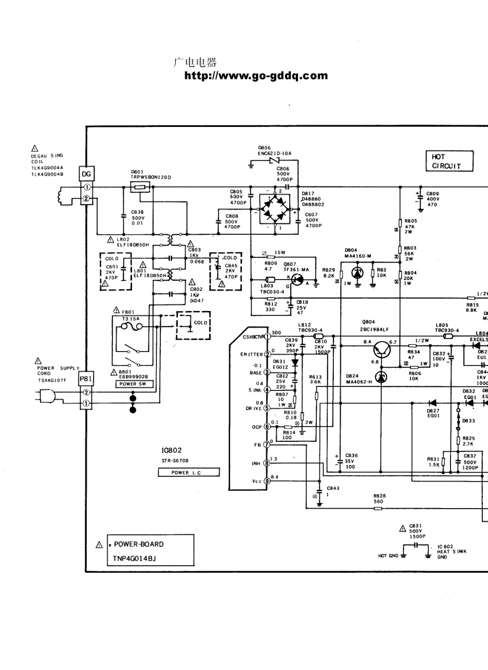 松下TC-25V40RQ彩电图纸_松下  TC-25V40RQ(05).pdf_第1页