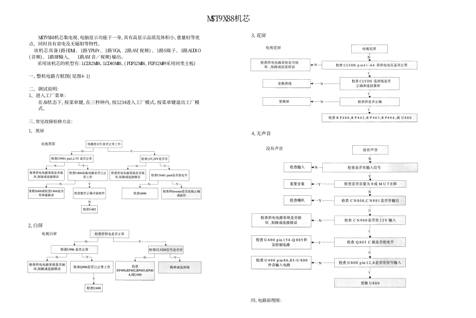 TCL乐华LCD32M08液晶（MST9X88机芯）原理图_乐华LCD32M08液晶电视机图纸.pdf_第1页