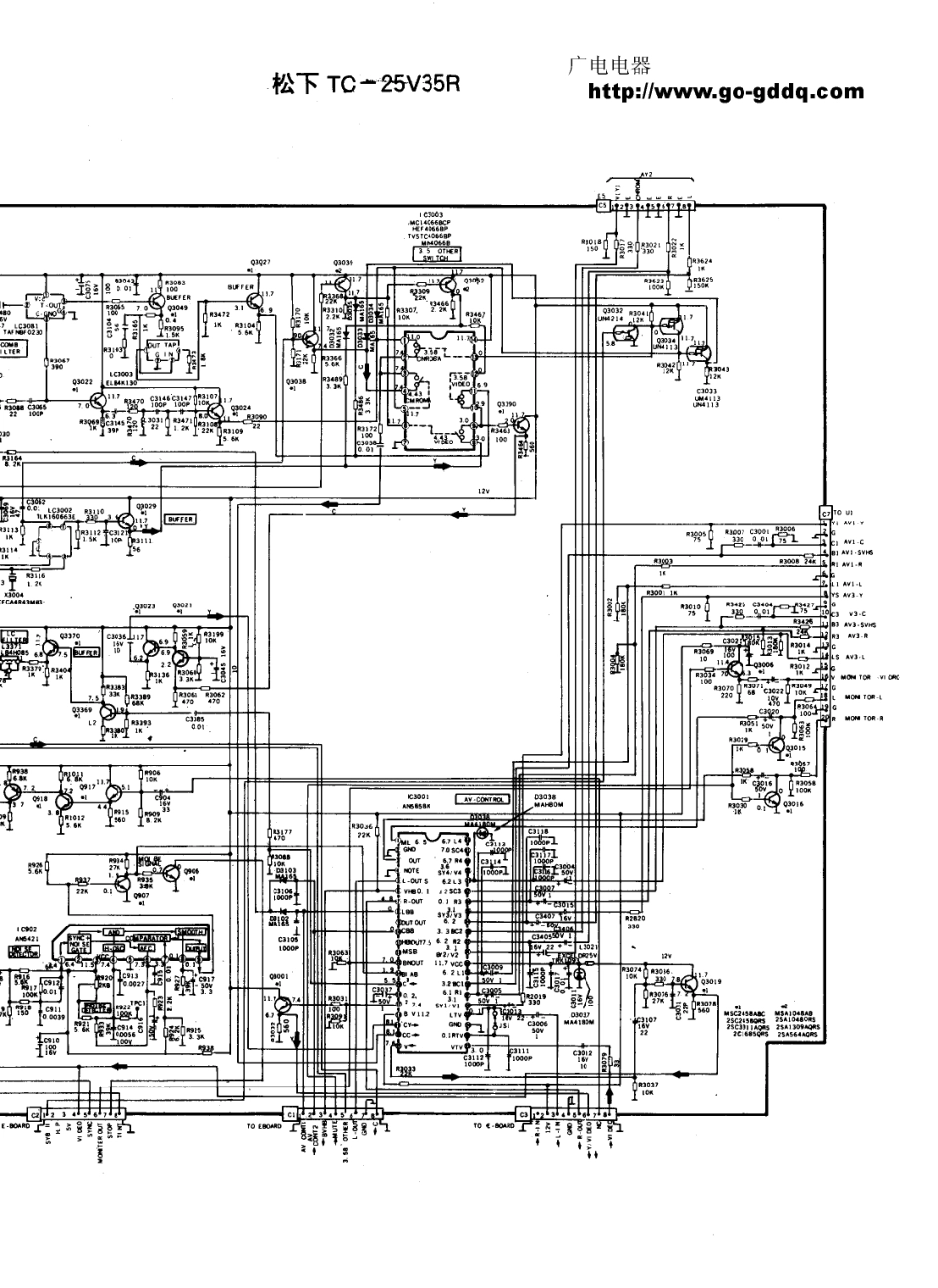 松下TC-25V35R彩电图纸_松下  TC-25V35R(16).pdf_第1页