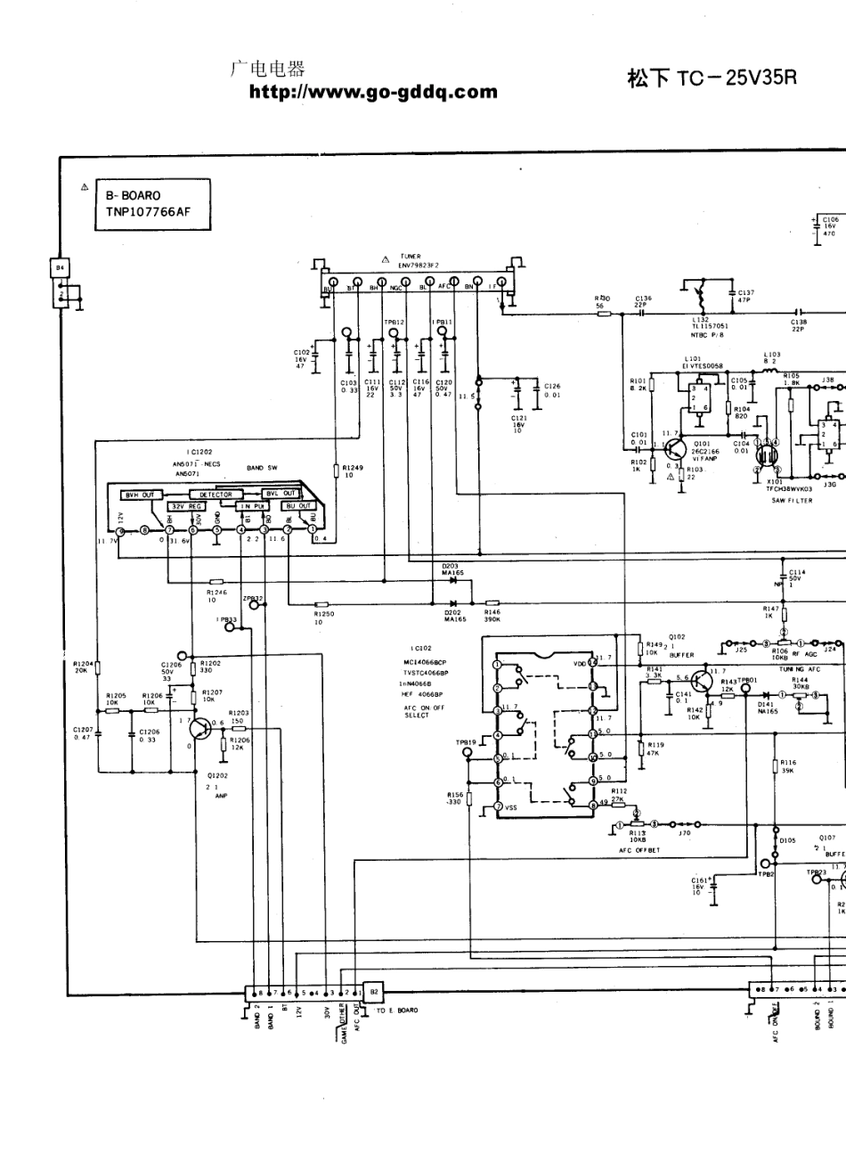 松下TC-25V35R彩电图纸_松下  TC-25V35R(05).pdf_第1页