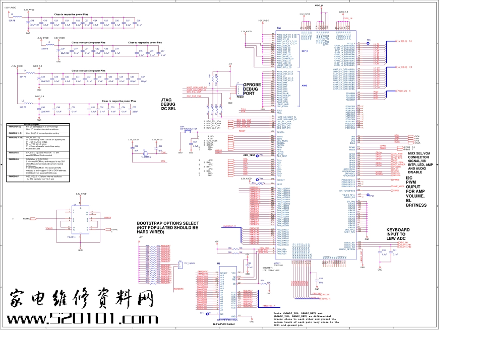 TCL乐华LCD 20B66液晶电视原理图_乐华LCD20B66彩电.pdf_第3页