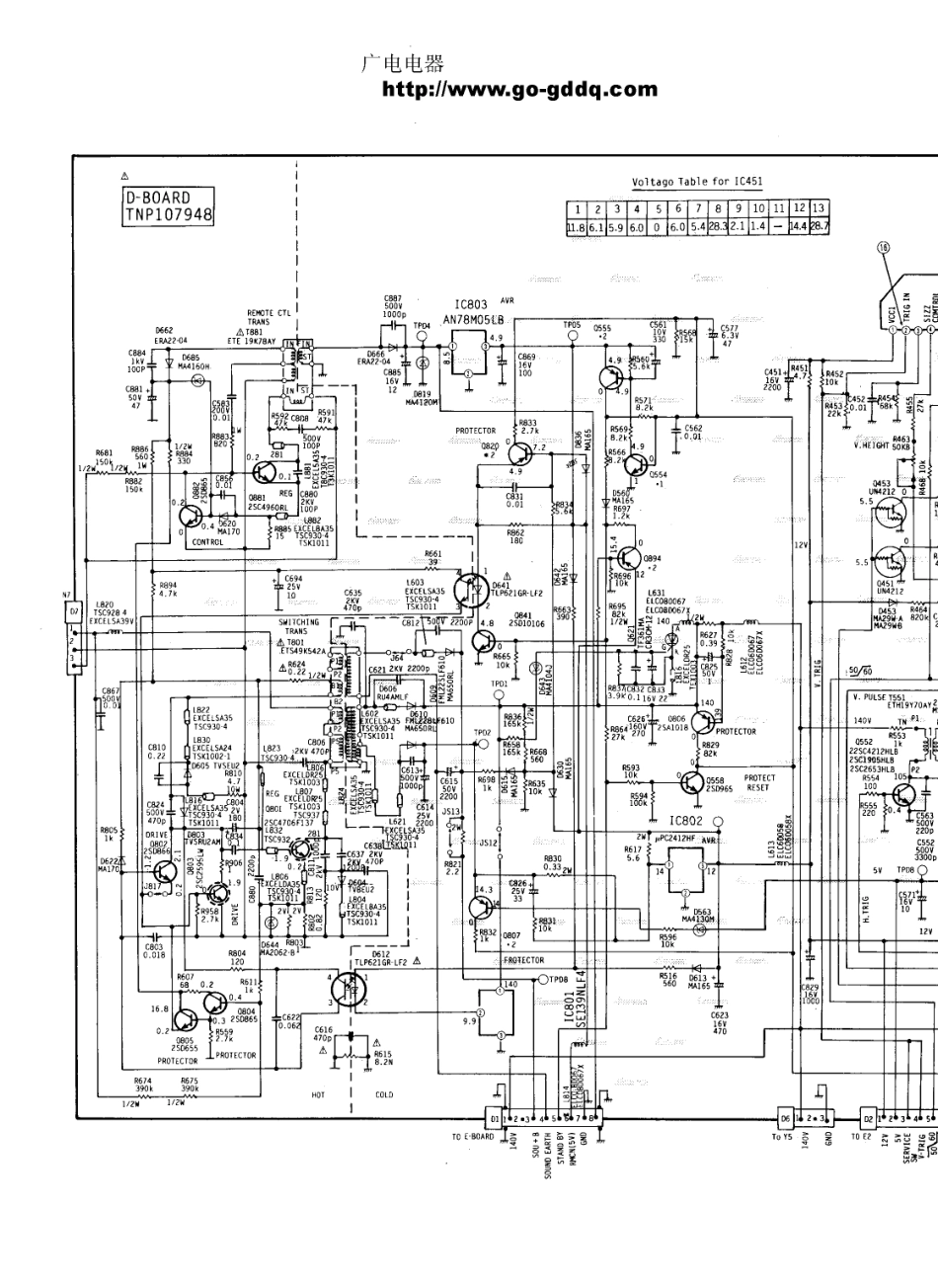 松下TC-25V35HN彩电图纸_松下  TC-25V35HN(11).pdf_第1页