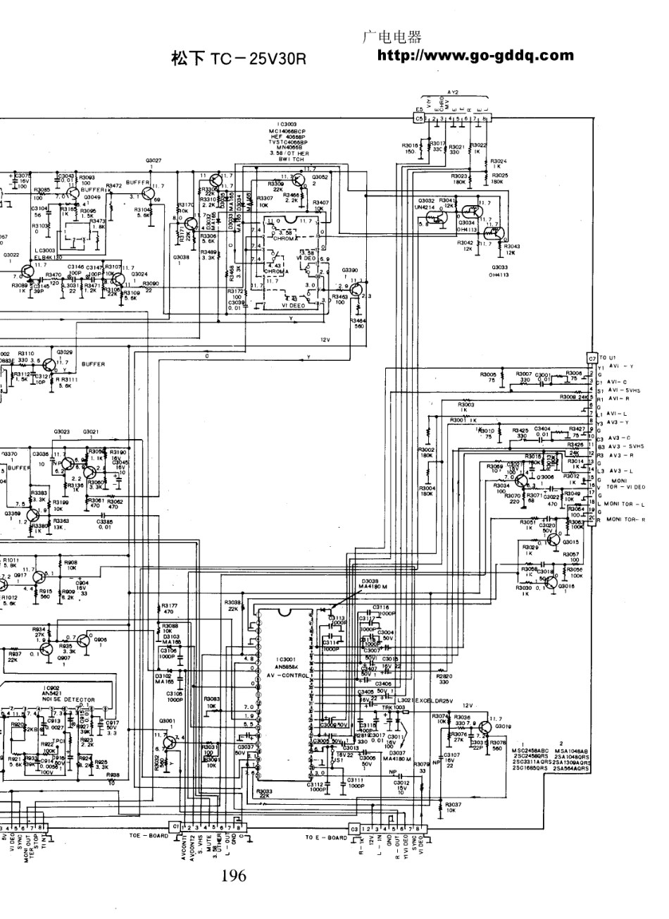 松下TC-25V30R彩电图纸_松下  TC-25V30R(16).pdf_第1页