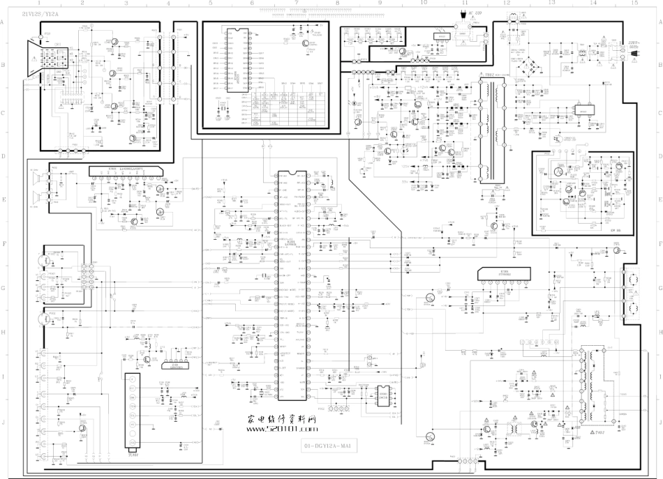 TCL乐华21V12S彩电原理图_乐华21V12S.pdf_第1页