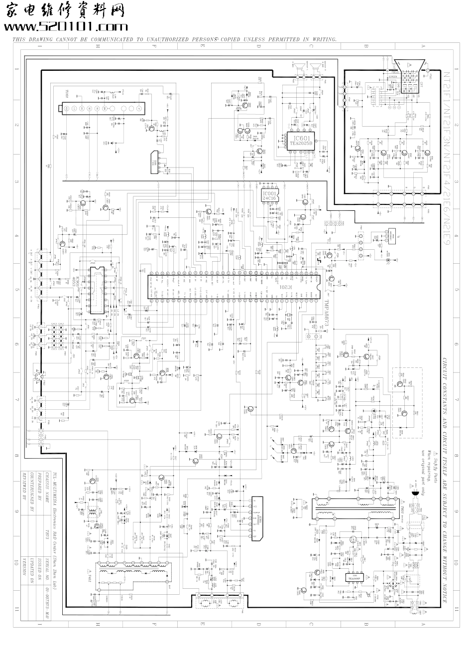 TCL乐华21V11彩电原理图_乐华21V11 主板.pdf_第1页