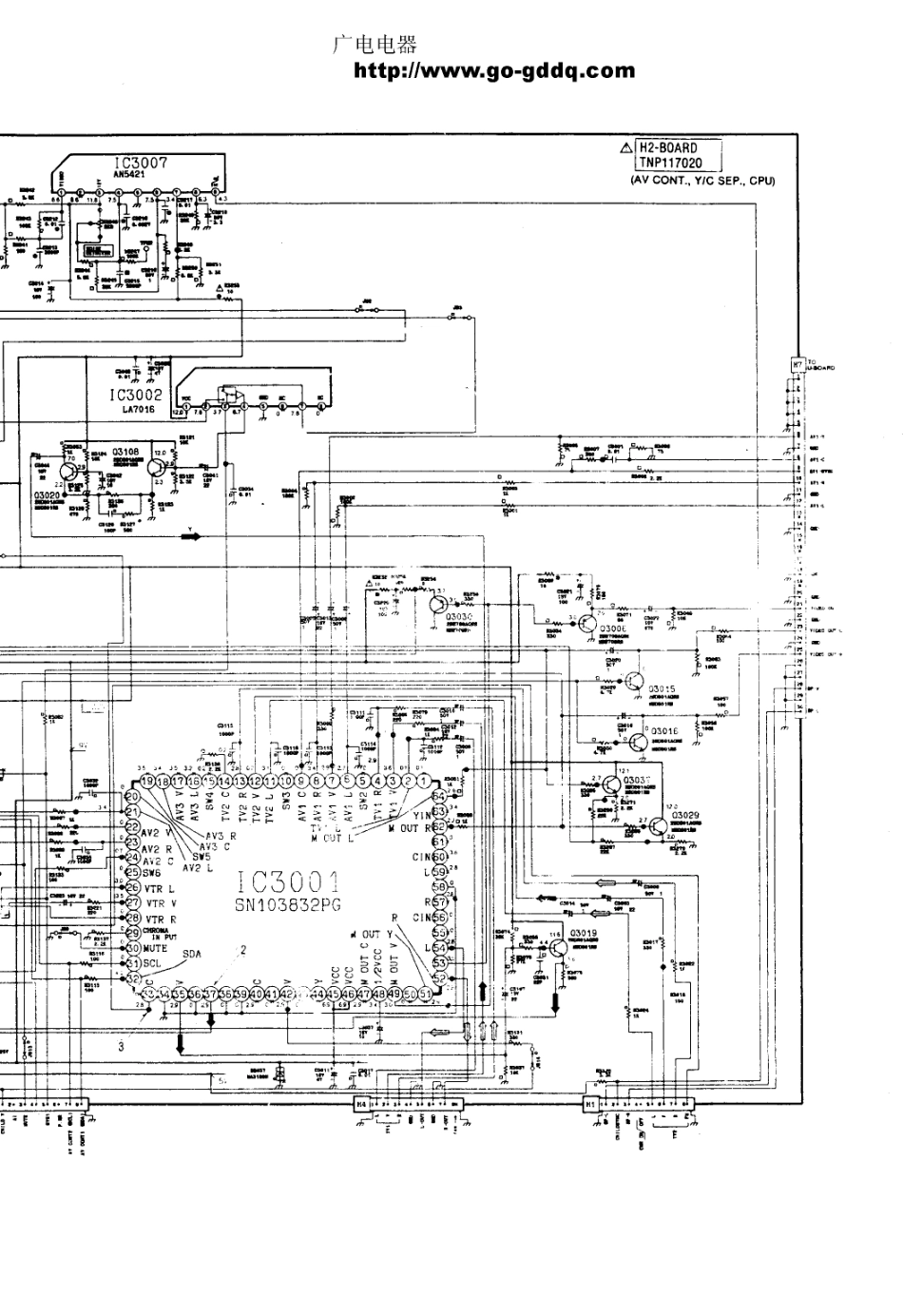 松下TC-25V10R彩电图纸_松下  TC-25V10R(54).pdf_第1页