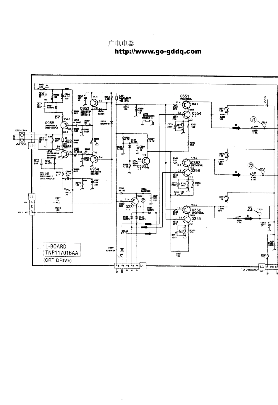 松下TC-25V10R彩电图纸_松下  TC-25V10R(51).pdf_第1页