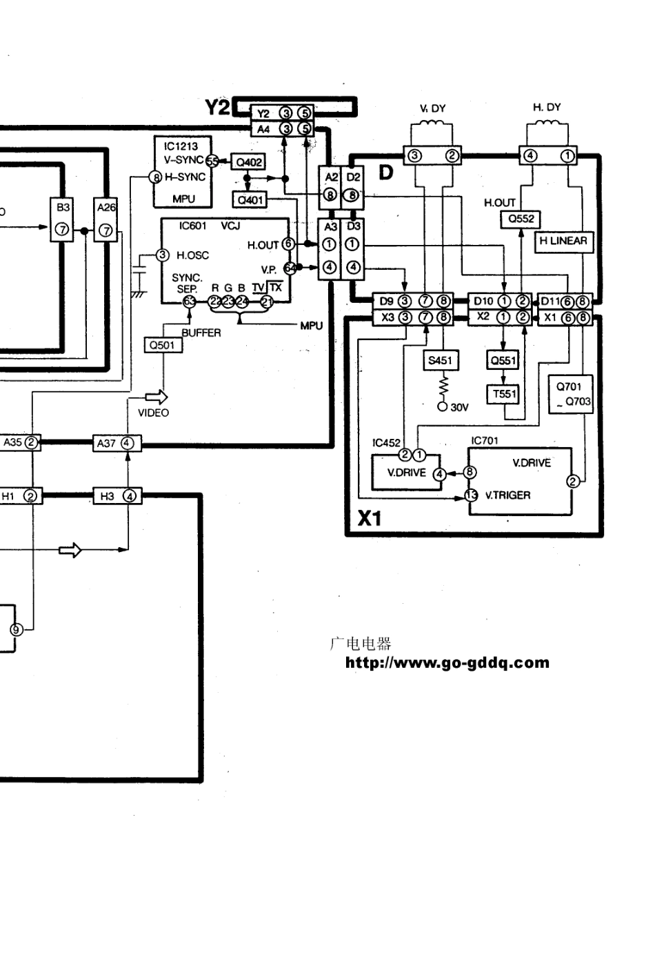 松下TC-25V10R彩电图纸_松下  TC-25V10R(10).pdf_第1页