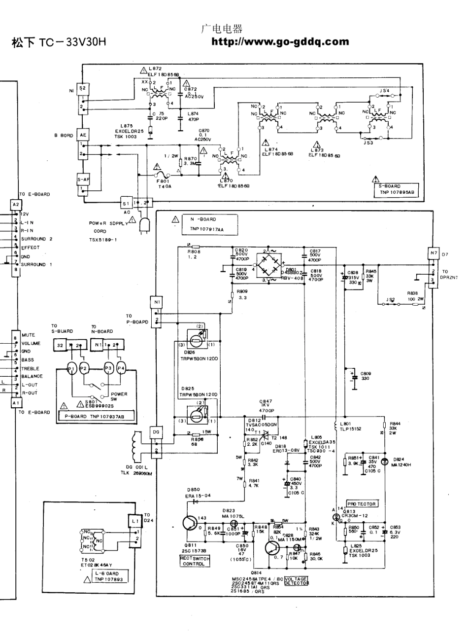 松下TC-33V30H彩电图纸_松下  TC-33V30H(20).pdf_第1页