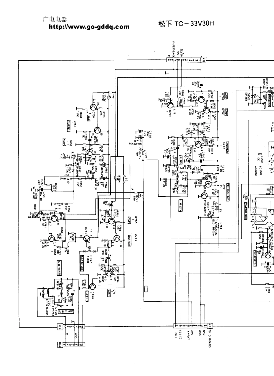 松下TC-33V30H彩电图纸_松下  TC-33V30H(17).pdf_第1页