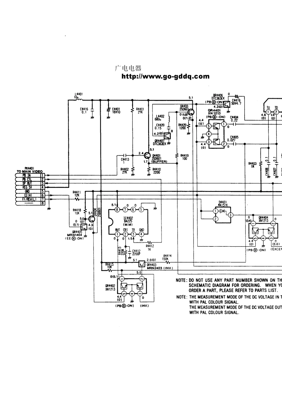 松下TC-25GV20R彩电图纸_松下  TC-25GV20R(13).pdf_第1页