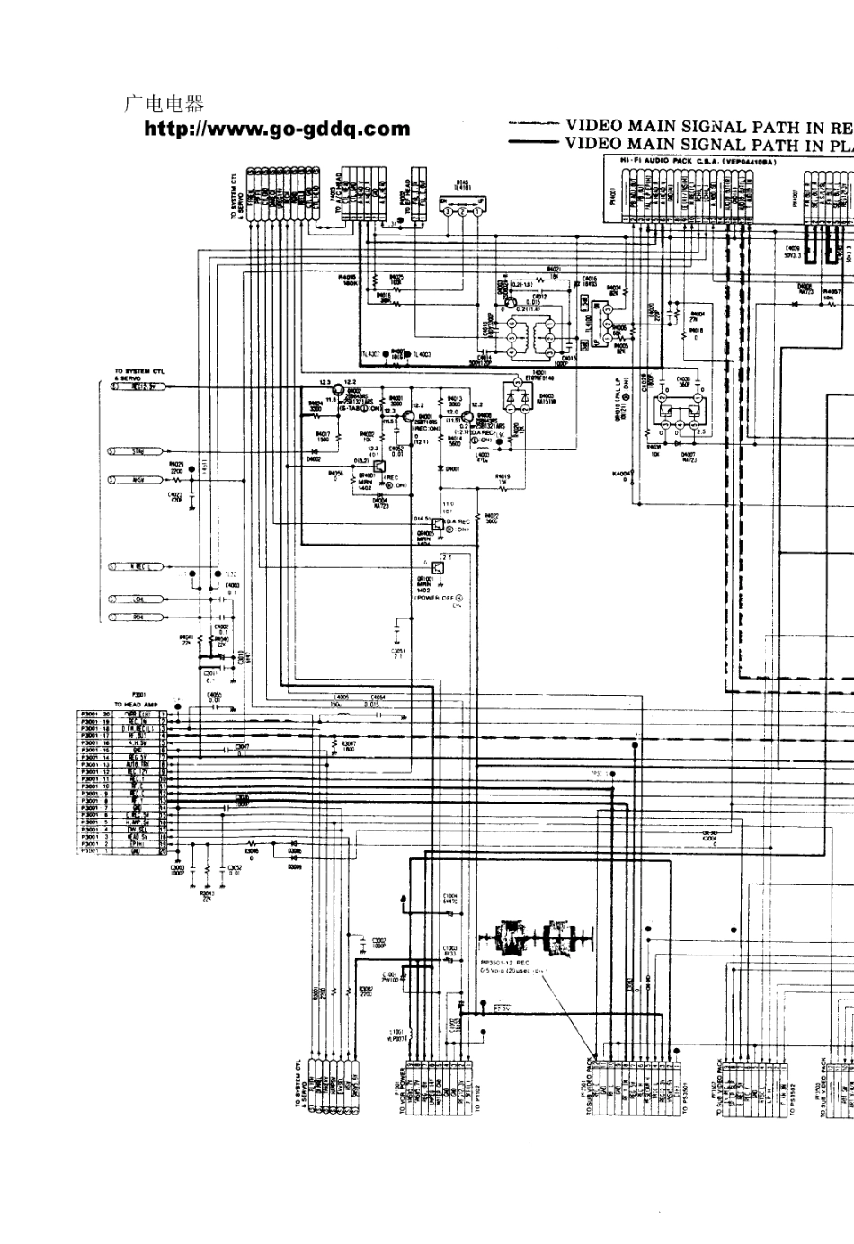 松下TC-25GV20R彩电图纸_松下  TC-25GV20R(03).pdf_第1页