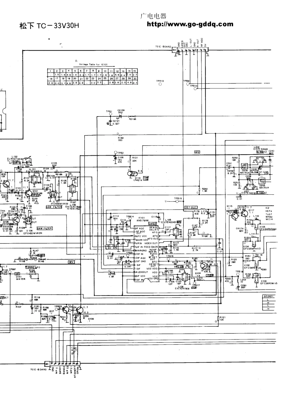 松下TC-33V30H彩电图纸_松下  TC-33V30H(02).pdf_第1页