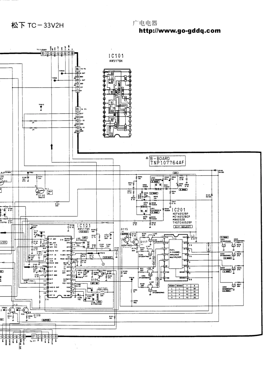 松下TC-33V2H彩电原理图_松下  TC-33V2H(02).pdf_第1页