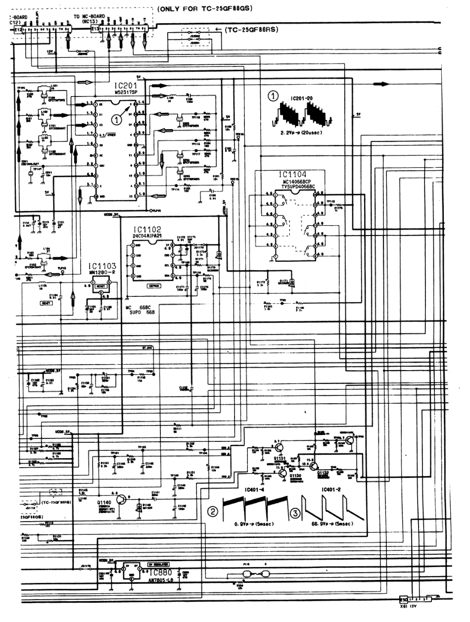 松下TC-25GF88GS彩电原理图_松下TC-29GF88G_86R、25GF88GS_86RS（MX-4A）电路图7.pdf_第1页