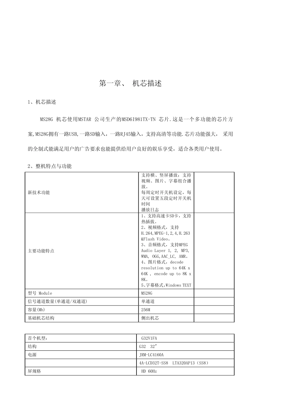 TCL 液晶电视MS28G机芯维修手册_TCL MS28G机芯液晶.pdf_第3页