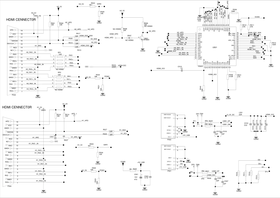 TCL 液晶电视MS82L机芯数字板原理图_MS82L.pdf_第3页