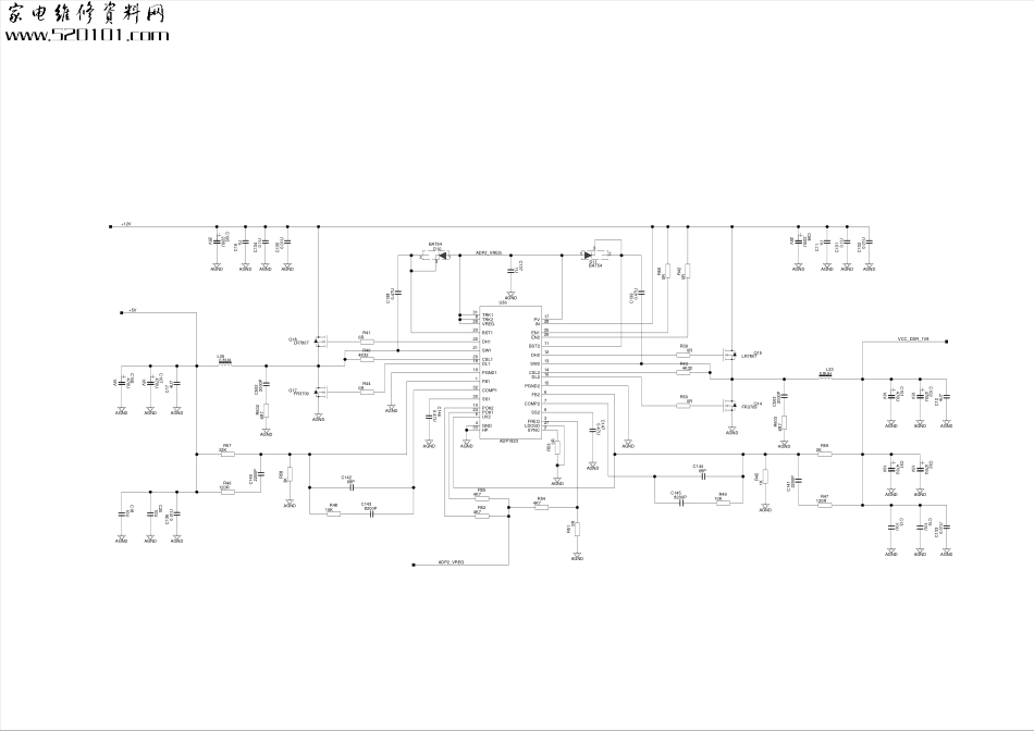 TCL UB10机芯液晶电视维修手册与原理图_UB10原理图mb091113G.pdf_第3页