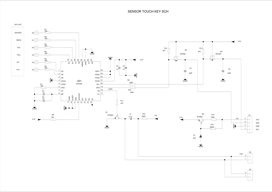 29V08-CL-PH73线路图_触摸开关CP2508.pdf_第1页