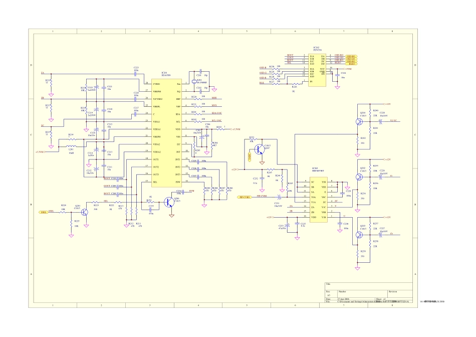 TCL RPT52D1A背投电视原理图_SDA9589.pdf_第1页