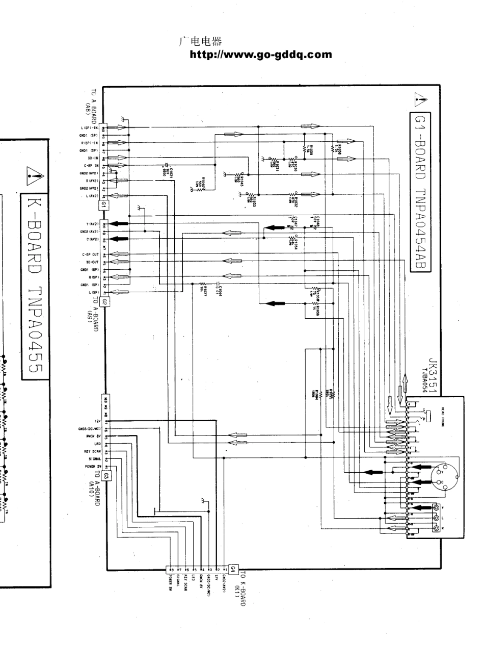 松下TC-33GF85H彩电图纸_松下  TC-29GF80R(20).pdf_第1页