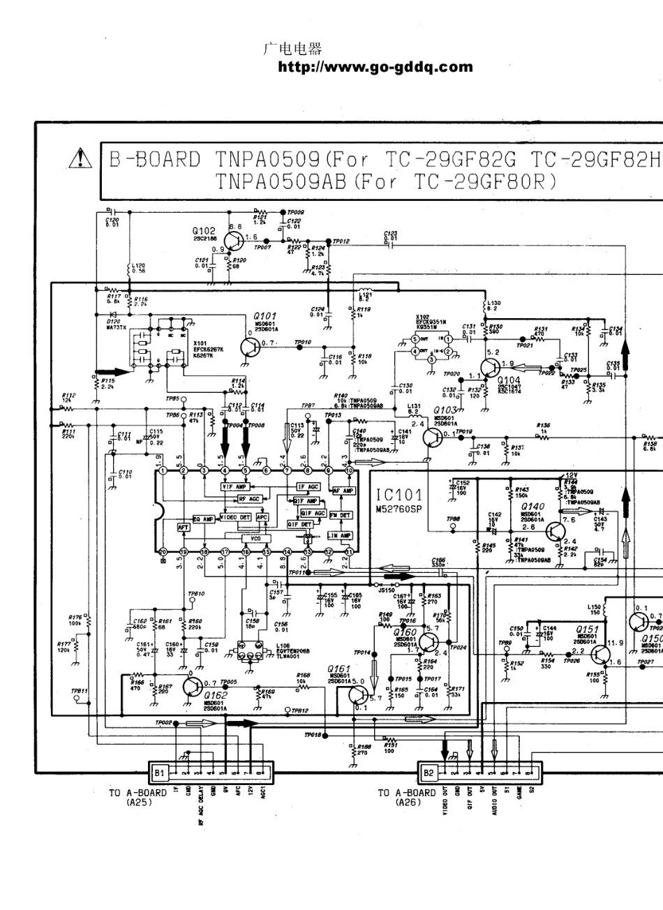 松下TC-33GF85H彩电图纸_松下  TC-29GF80R(15).pdf_第1页