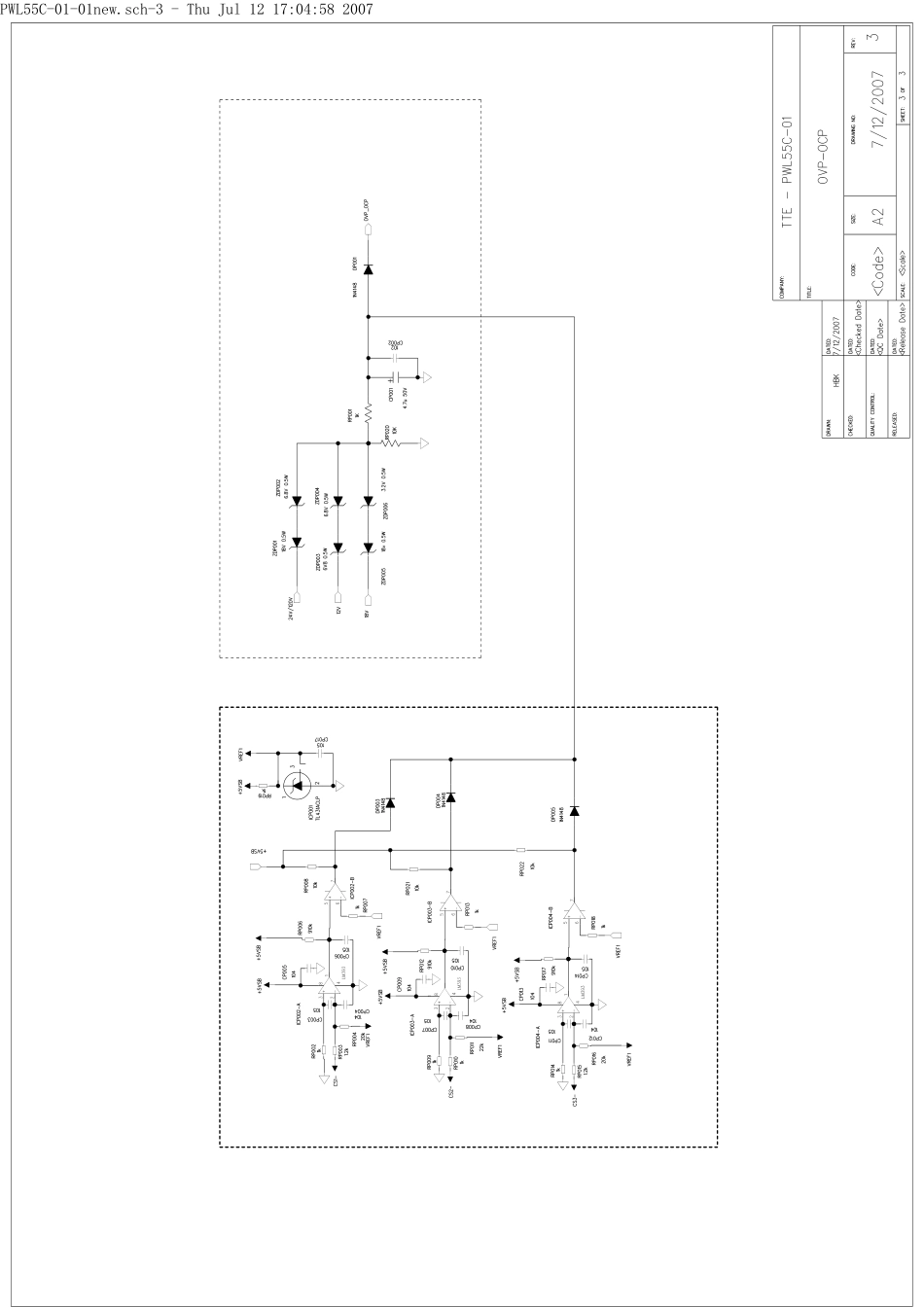 TCL PWL55C-01电源板电路图.pdf_第3页