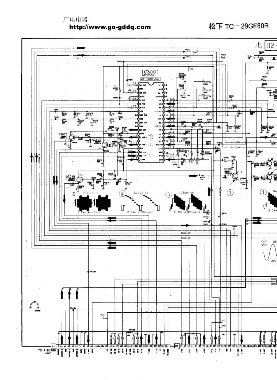 松下TC-33GF85H彩电图纸_松下  TC-29GF80R(07).pdf_第1页