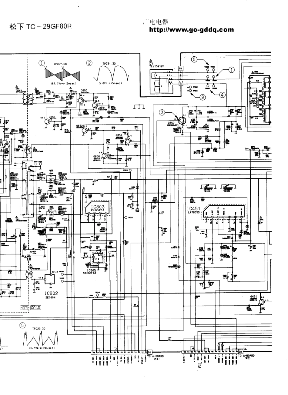 松下TC-33GF85H彩电图纸_松下  TC-29GF80R(04).pdf_第1页