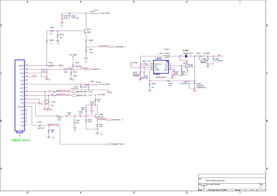 TCL PDP42K73等离子电视原理图_40-P42K73-TUC2X.pdf_第2页