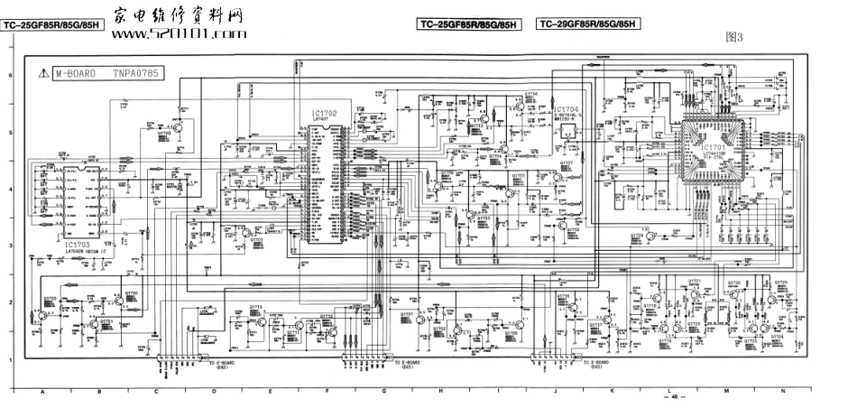 松下TC-25GF85H彩电原理图_松下TC-25GF85H.pdf_第3页