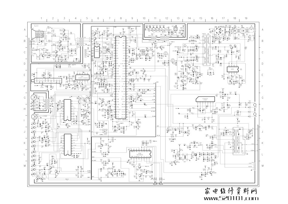 TCL NT25C06彩电(S23机芯)原理图_TCL NT25C06(S23机芯)彩电.pdf_第1页