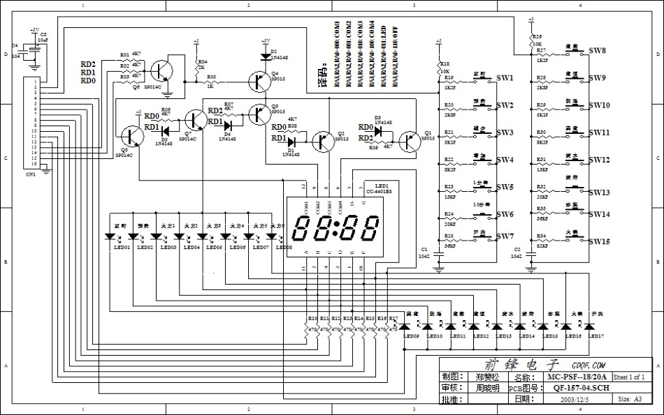 美的MC-PSF18A电磁炉电路原理图.pdf_第1页