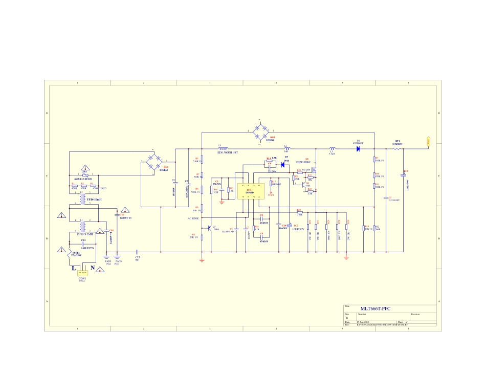 TCL MLT666T电源板电路原理图.pdf_第1页