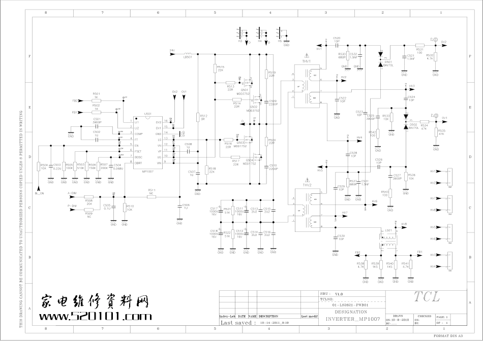 TCL LS262C1液晶电视电路原理图_LS262C1( 08-LS262C1-_2013041002090284.pdf_第2页