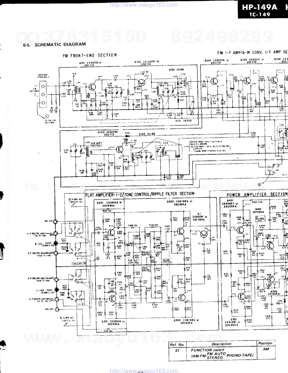 索尼SONY TC-149电路图.pdf_第3页