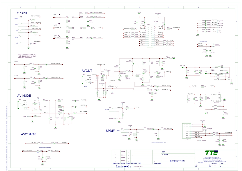 TCL LED42C800S液晶电视（SS61机芯）电路原理图.pdf_第3页