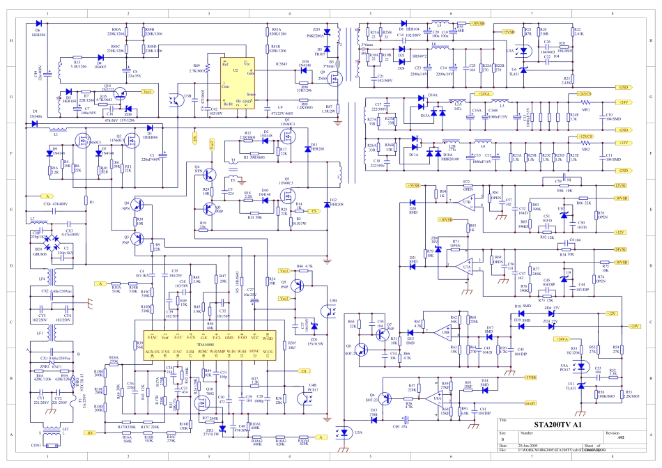 康佳STA300TV-F2逆变电路原理图.pdf_第1页