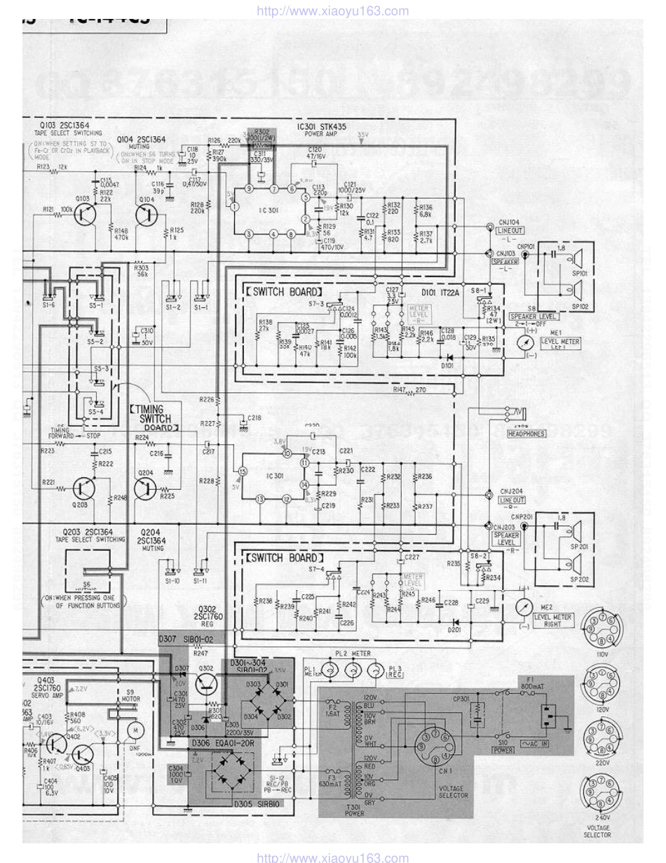 索尼SONY TC-144CS电路图.pdf_第2页